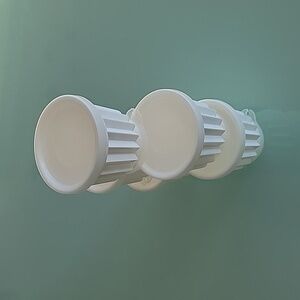 Tupperware. Vintage. 'Star' individuall jello mols. 5 molds (15 pcs)